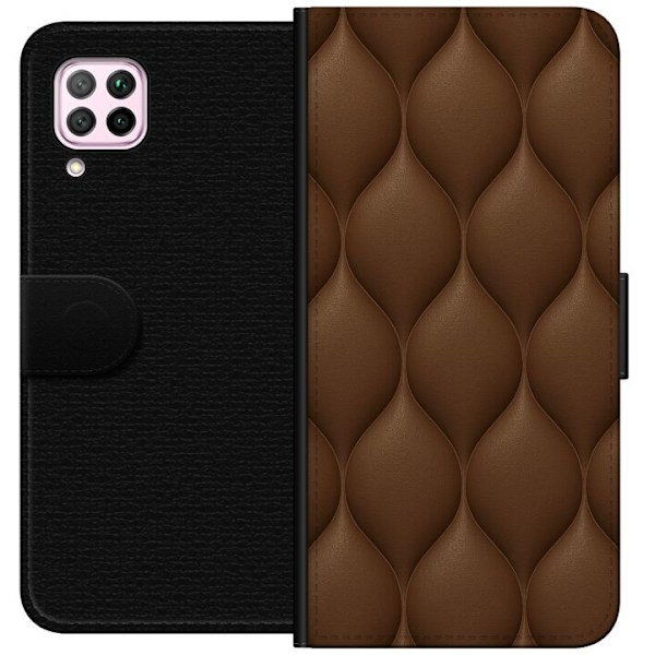Huawei P40 lite Plånboksfodral Cocoa Scales