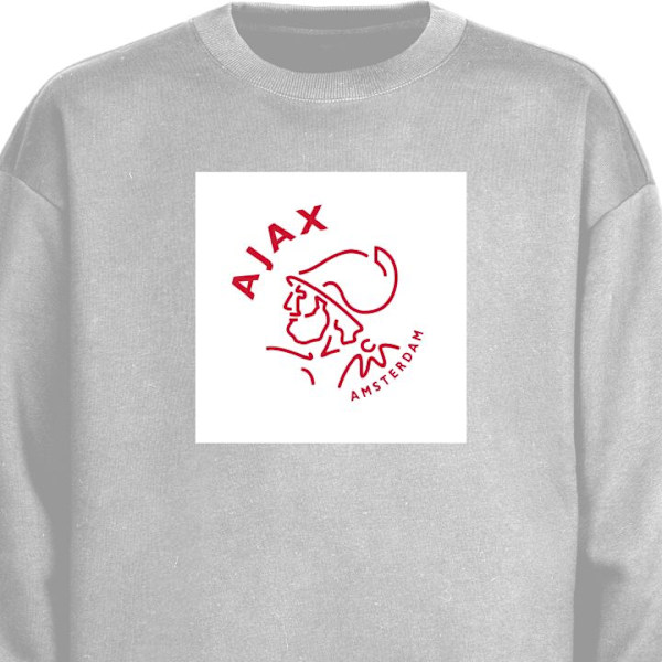 Sweatshirt til Børn | Blød & Klassisk Sweatshirt Ajax grå one size