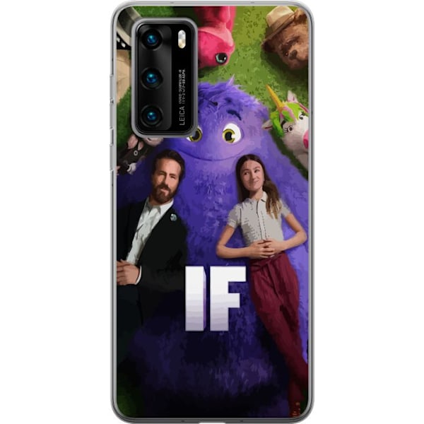 Huawei P40 Genomskinligt Skal IF: Låtsaskompisar