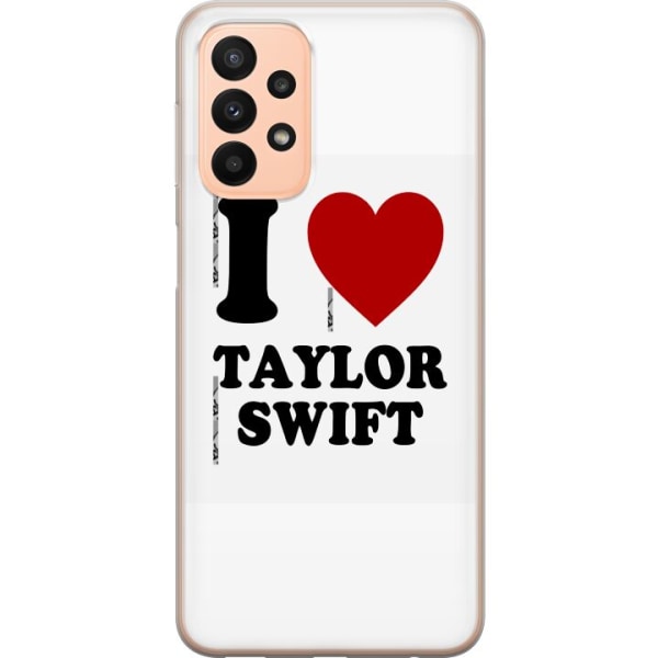 Samsung Galaxy A23 5G Gjennomsiktig deksel Taylor Swift