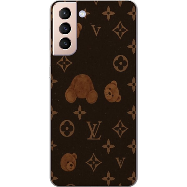 Samsung Galaxy S21 Gjennomsiktig deksel Plush Luxe