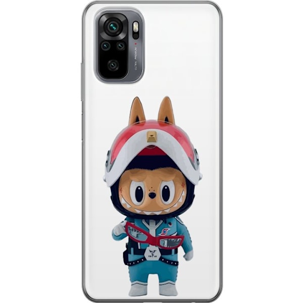Xiaomi Redmi Note 10 Genomskinligt Skal How2work Labubu The Mo