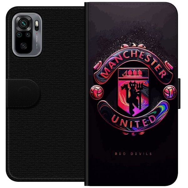 Xiaomi Redmi Note 10S Lommeboketui Manchester United