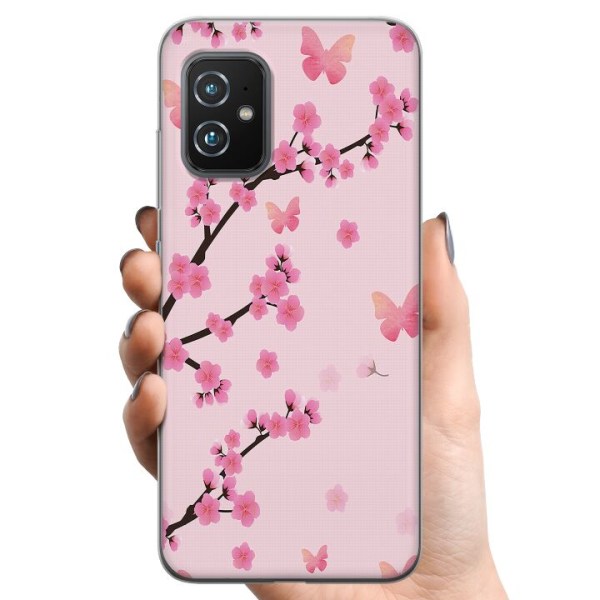 Asus Zenfone 8 TPU Mobilskal Blommor