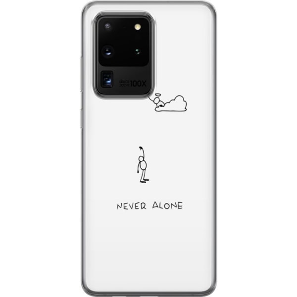 Samsung Galaxy S20 Ultra Gjennomsiktig deksel Aldri Alene