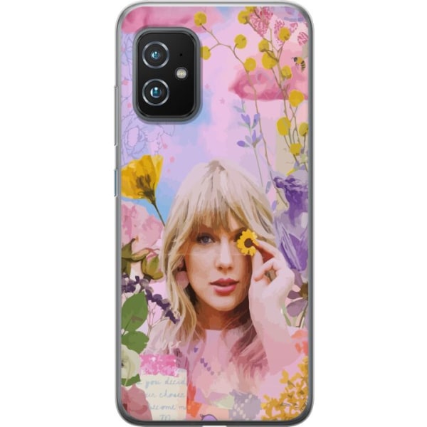 Asus Zenfone 8 Genomskinligt Skal Taylor Swift - Blomma