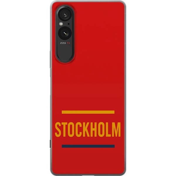 Sony Xperia 5 V Läpinäkyvä kuori Stockholm – Hockey