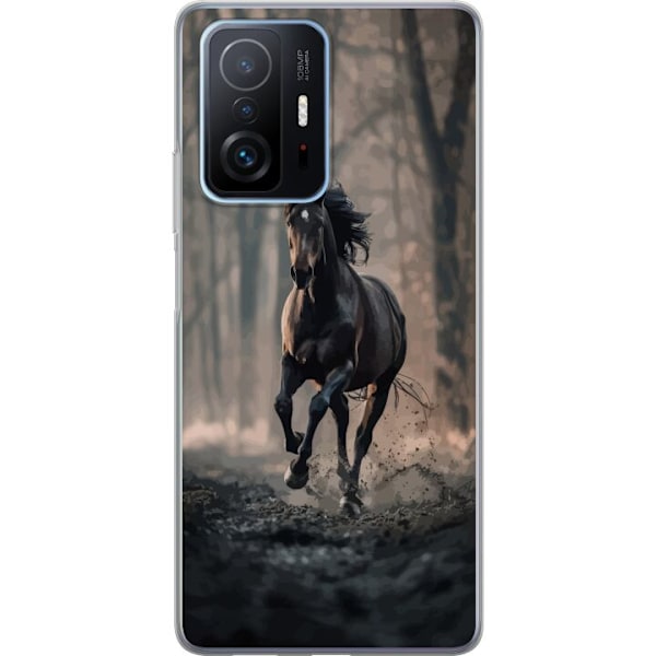 Xiaomi 11T Genomskinligt Skal Running horse