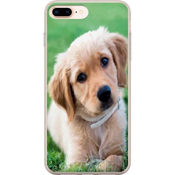 Apple iPhone 7 Plus Läpinäkyvä kuori Koira