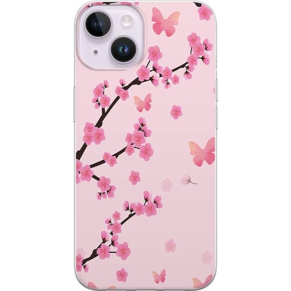 Kompatibelt Mobildeksel til Apple iPhone 14 Blomster