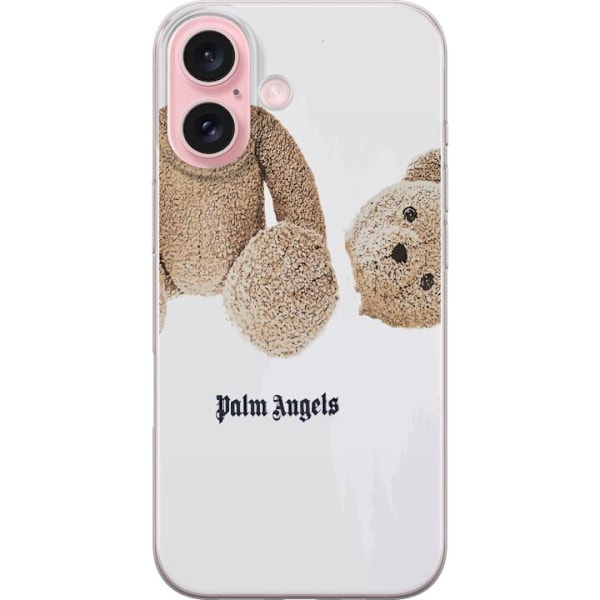 Apple iPhone 16 Gennemsigtig cover Palm Angels Teddy