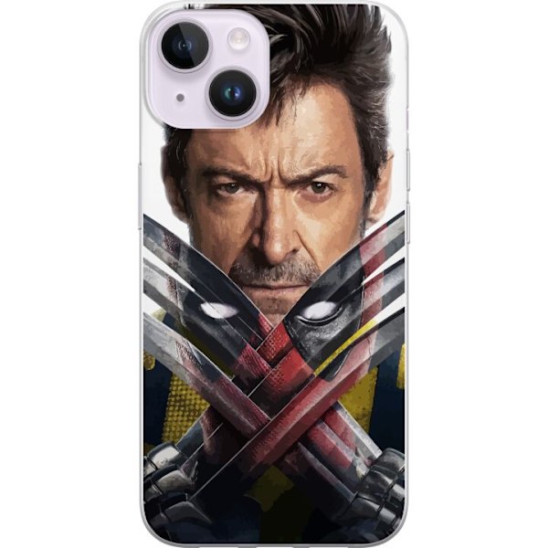 Apple iPhone 15 Gennemsigtig cover Deadpool & Wolverine