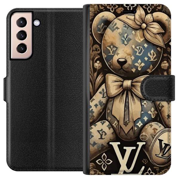 Samsung Galaxy S21 Lompakkokotelo Teddy Vuitton