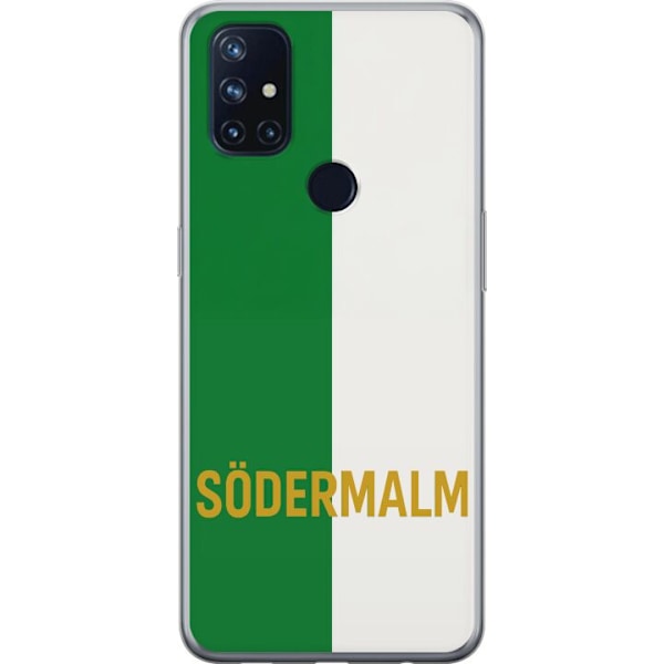 OnePlus Nord N10 5G Läpinäkyvä kuori Södermalm - jalkapallo