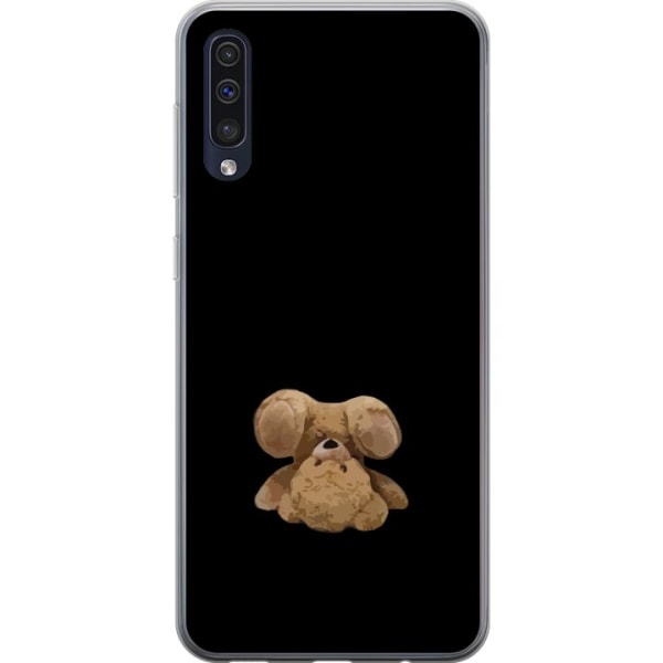 Samsung Galaxy A50 Gjennomsiktig deksel Opp og ned bjørn