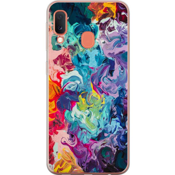 Samsung Galaxy A20e Cover / Mobilcover - Farve