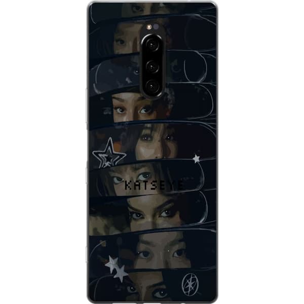 Kompatibelt Mobildeksel til Sony Xperia 1 KATSEYE svart