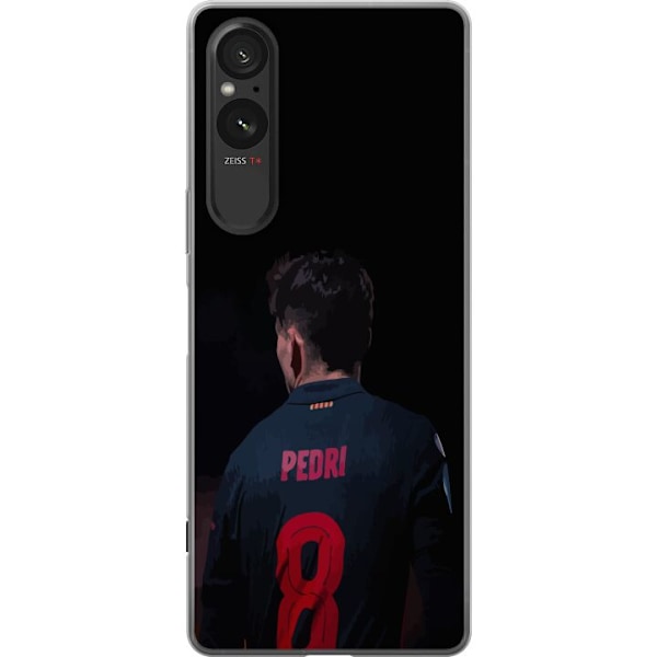 Sony Xperia 5 V Genomskinligt Skal Pedri FC Barcelona Fotboll