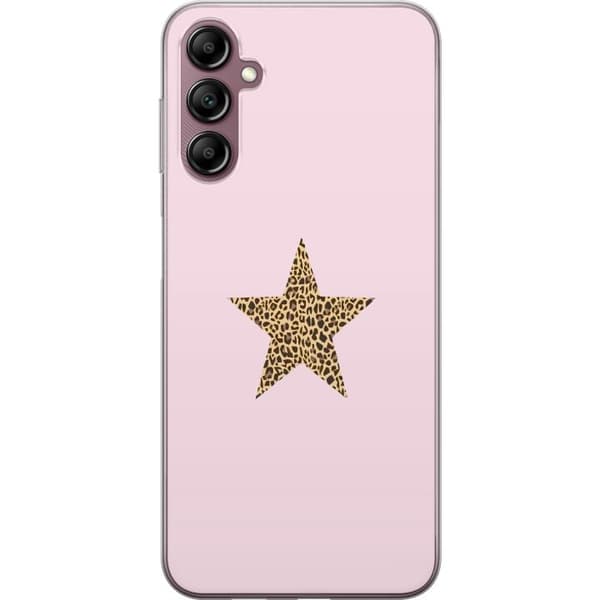 Kompatibelt Mobildeksel til Samsung Galaxy A14 5G Leopard stjerne