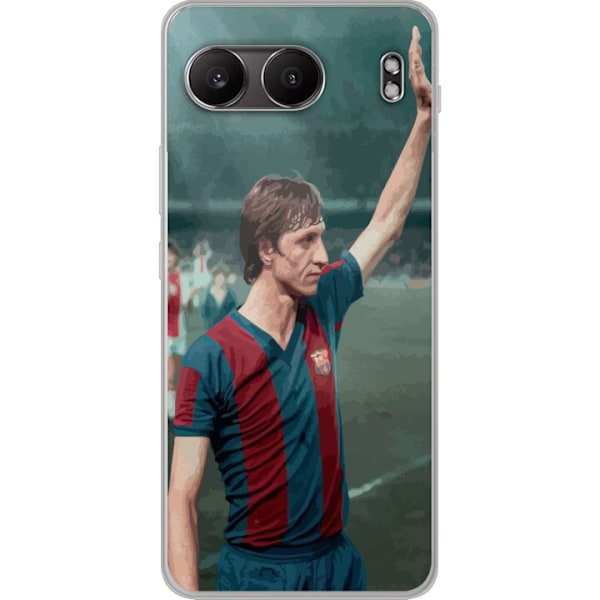 OnePlus Nord 4 Läpinäkyvä kuori Cruijff (FC Barcelona)