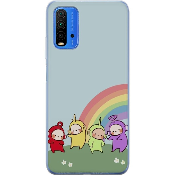 Xiaomi Redmi 9T Gennemsigtig cover Teletubbies