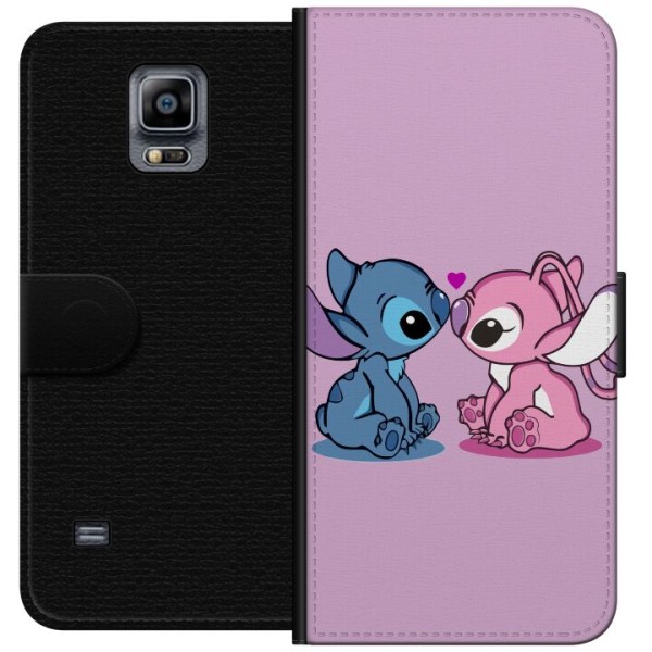 Samsung Galaxy Note 4 Lompakkokotelo Stitch-Rakkaus