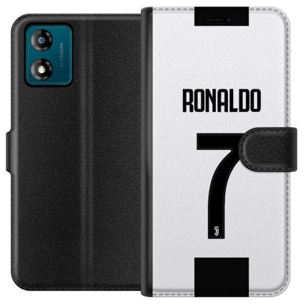 Motorola Moto E13 Lompakkokotelo Ronaldo