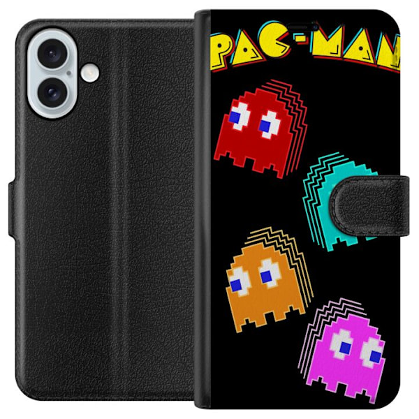 Apple iPhone 16 Plus Lommeboketui Pac-Man