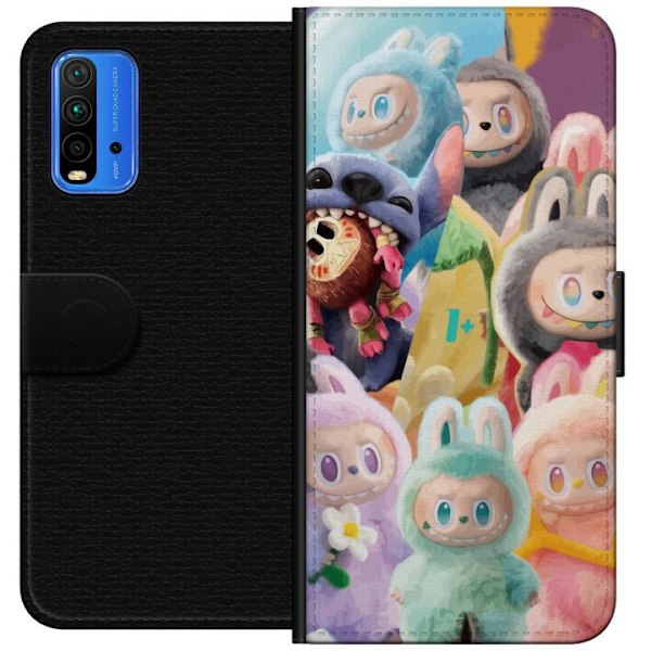 Xiaomi Redmi Note 9 4G Lompakkokotelo iso