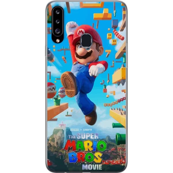 Kompatibelt Mobildeksel til Samsung Galaxy A20s Super Mario Bros