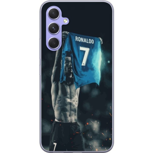 Samsung Galaxy A54 Genomskinligt Skal Cristiano Ronaldo