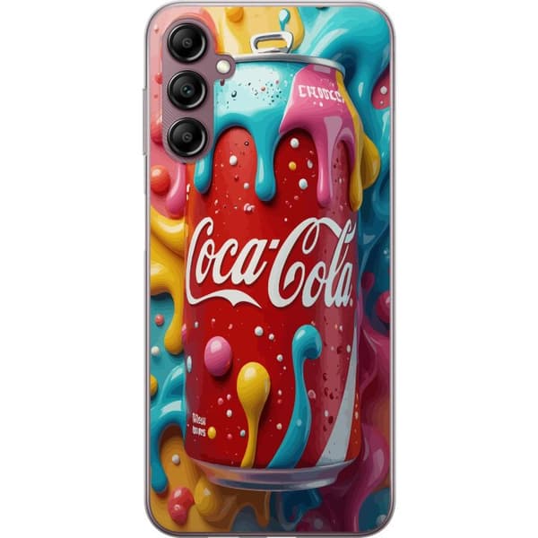 Kompatibelt Mobildeksel til Samsung Galaxy A14 5G Color Splash-boks