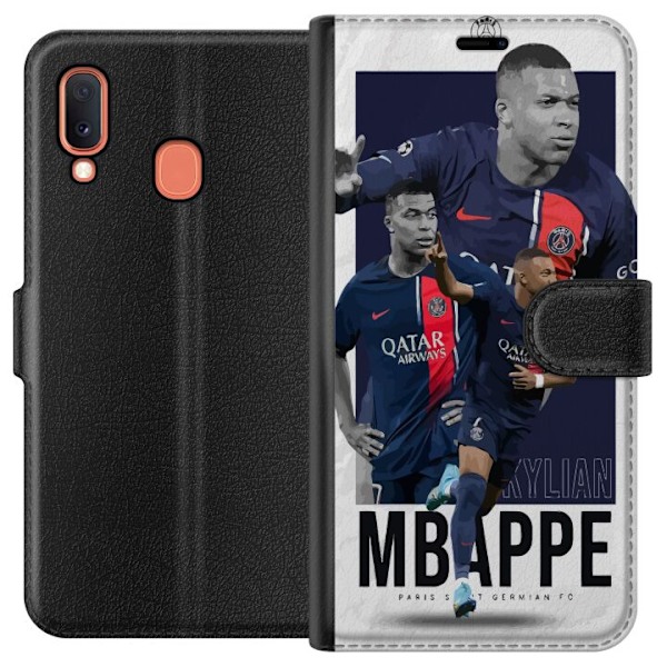 Samsung Galaxy A20e Tegnebogsetui Kylian Mbappé