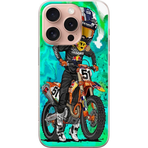 Apple iPhone 16 Pro Gjennomsiktig deksel Justin Barcia