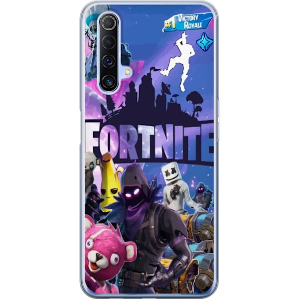 Realme X50 5G Läpinäkyvä kuori Fortnite