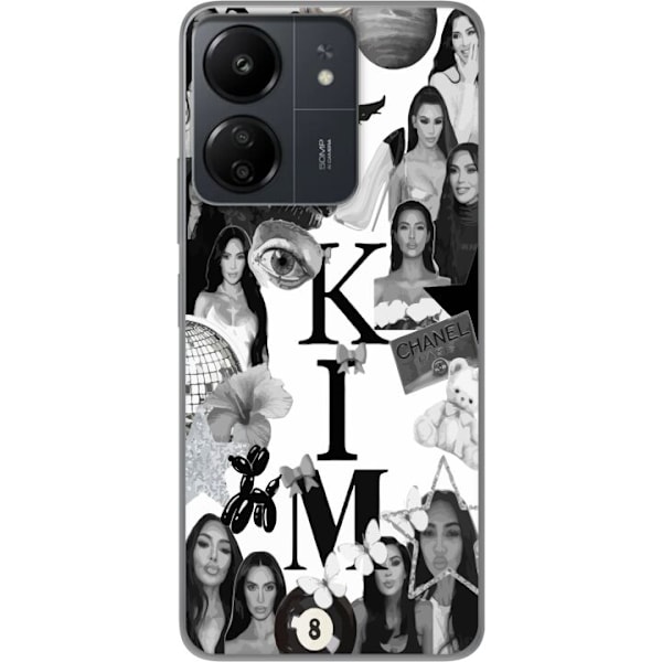Xiaomi Redmi 13C Gjennomsiktig deksel Kim Kardashian – Aesth