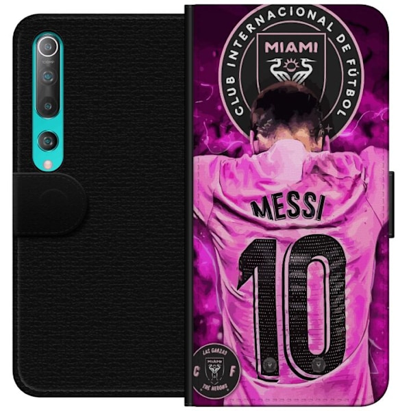 Xiaomi Mi 10 5G Tegnebogsetui Messi