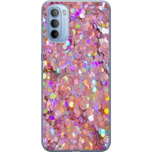 Motorola Moto G31 Kuori / Matkapuhelimen kuori - Kimalteleva