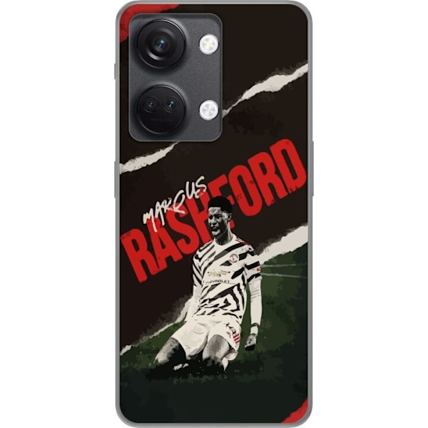 OnePlus Nord 3 Gennemsigtig cover Marcus Rashford Manchester