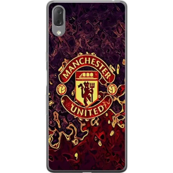 Sony Xperia L3 Gennemsigtig cover Manchester United