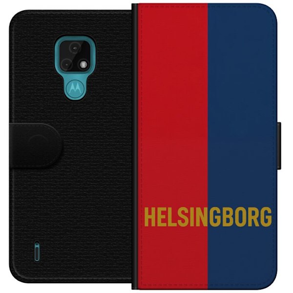 Motorola Moto E7 Tegnebogsetui Helsingborg – fodbold