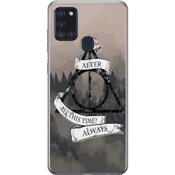 Samsung Galaxy A21s Läpinäkyvä kuori Harry Potter