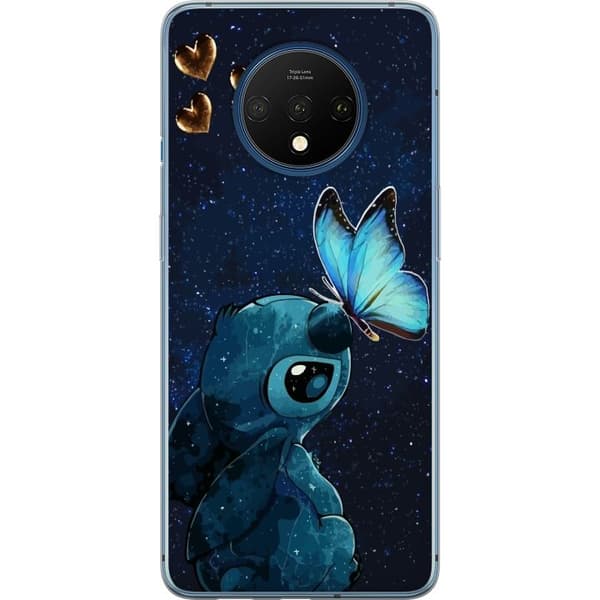 Kompatibelt Mobildeksel til OnePlus 7T Stitch sommerfugl