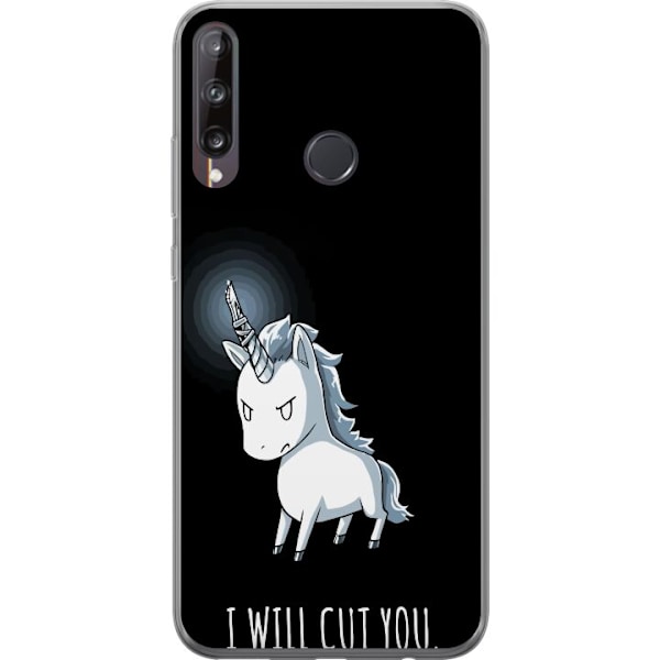 Huawei P40 lite E Genomskinligt Skal Unicorn Cut You