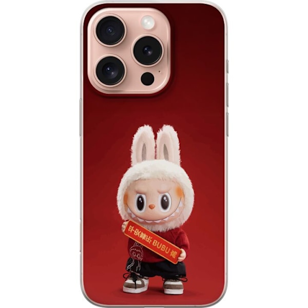 Apple iPhone 16 Pro Gjennomsiktig deksel Pop Mart The Monsters