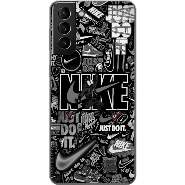 Samsung Galaxy S21+ 5G Läpinäkyvä kuori Nike