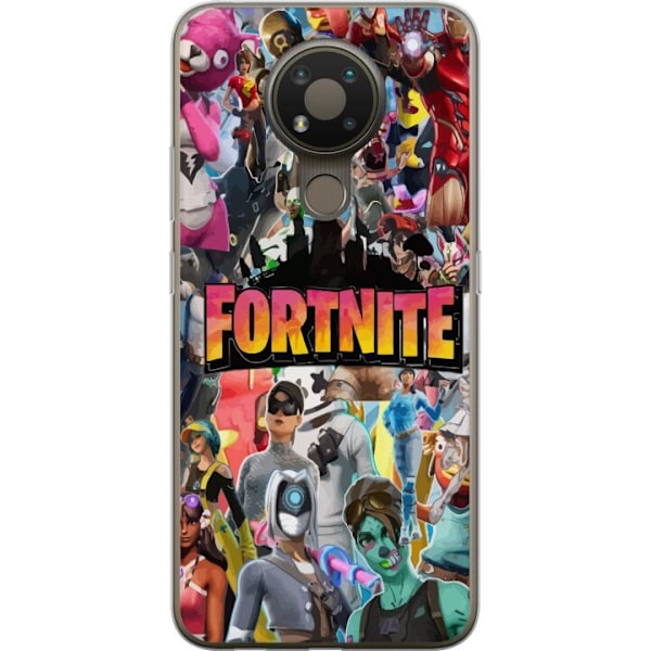 Nokia 3.4 Genomskinligt Skal Fortnite