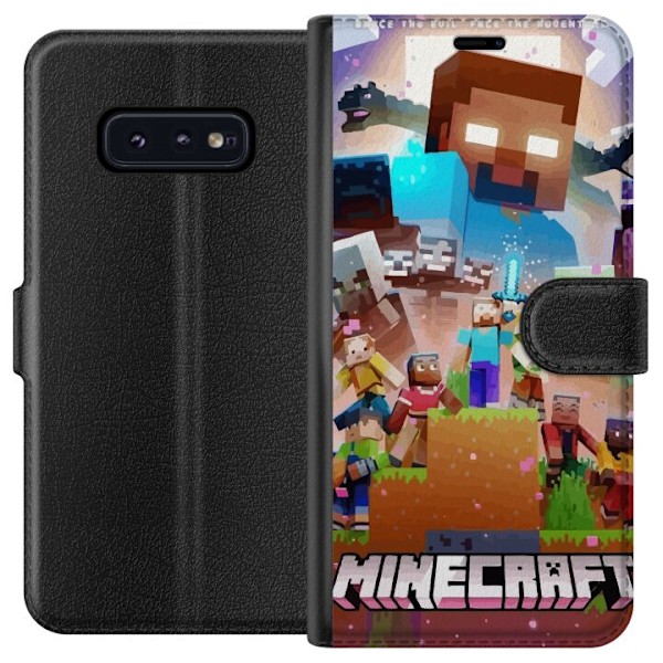 Samsung Galaxy S10e Tegnebogsetui Minecraft