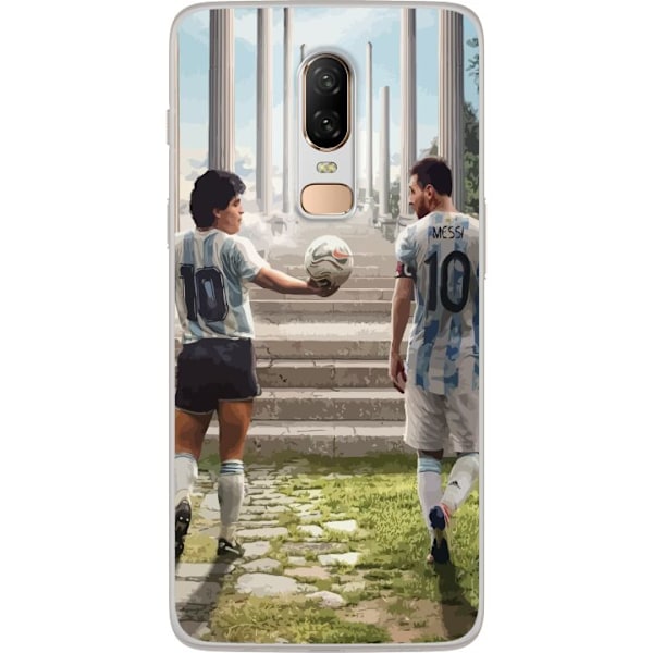 OnePlus 6 Genomskinligt Skal Messi