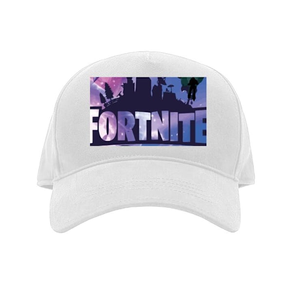 Caps for Voksen | Klassisk Justerbar Caps Fortnite hvit Voksen